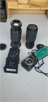 Osawa Mark II lens focal lens and Flash Sears