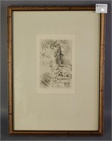 Print by French Artist E. Vuillard