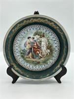 Antique Austrian Beehive Porcelain Plate