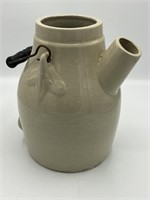 Antique Stoneware Saltglazed Batter Bowl Jug