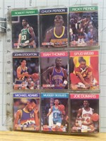 NBA hoop basketball card books