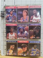 NBA hoops basketball card books