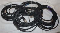 4)20' Dynamike 224s Microphone Cable,