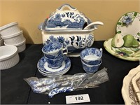 Delft Style Tourine And Other Ceramics