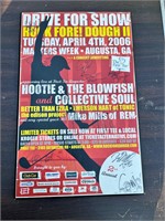 Autographed Poster Hootie & The Blowfish & Others