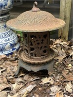 Vintage Iron Hanging Pagoda Lantern