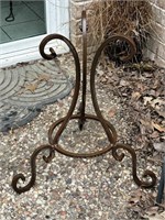 Antique Rusty Chippy Iron Table Base