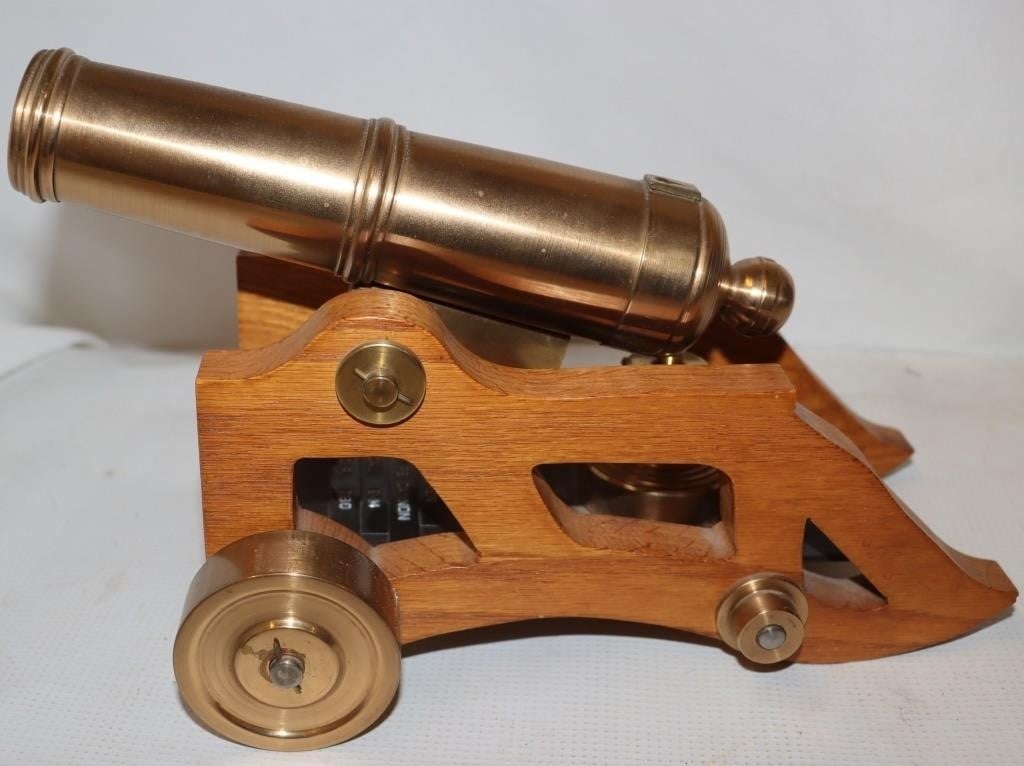 Hand Made Large Brass Cannon, Black Powder