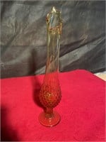 Fenton hobnail large 15” vase