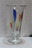 An Artglass Beaker Vase