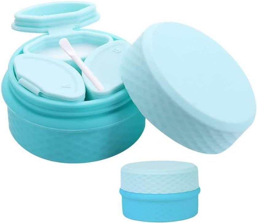 Travel Silicone Makeup Containers Set