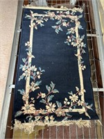 Vintage Hand Knotted Small Rug