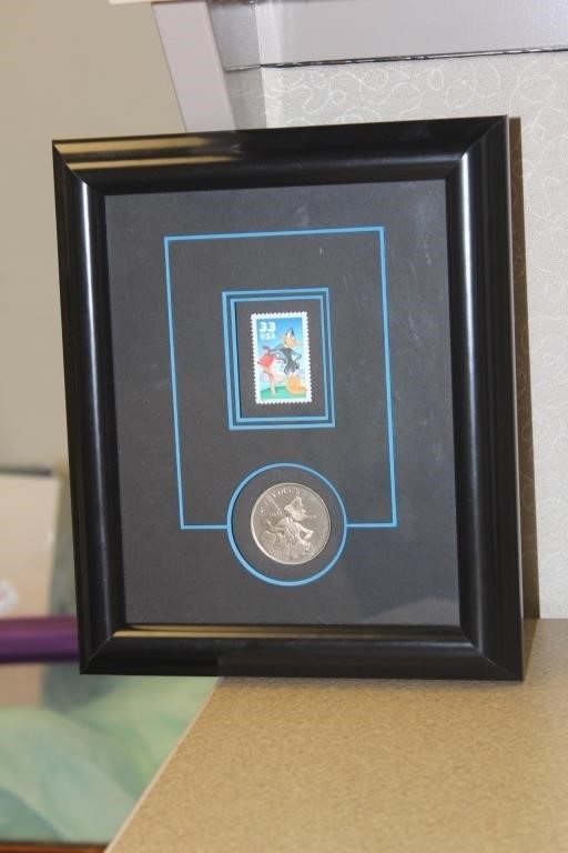 Daffy Duck Stamp and Coin Collection