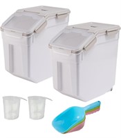 $100 Large Rice Storage Container 2-Pack