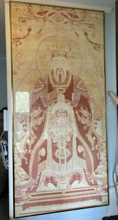 Greg Copeland Asian Emperor Framed Artwork