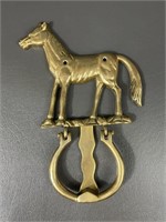 Vintage Penco Brass Horse Door Knocker