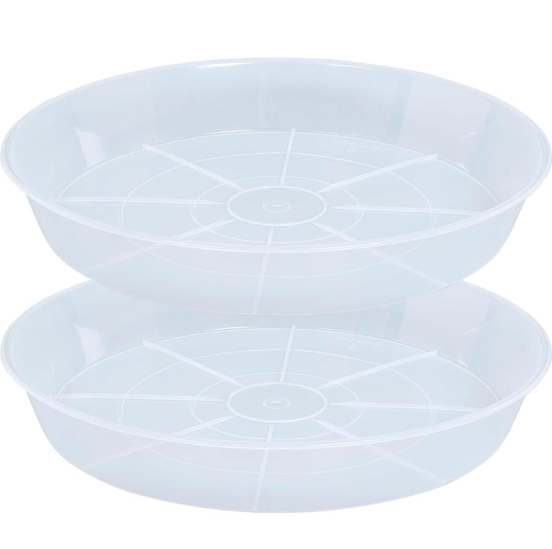 ($75) Afrine 2 Pack Plant Saucer Drip Tray 22 inch