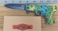 Razor tactical gun knife