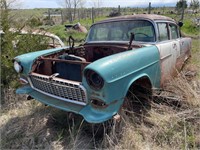 1955 Chevy Belair 4dr. Sedan, Auto, No Motor or