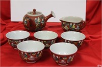 A Chinese/Japanese Tea Set
