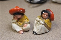 Lot of 2 Mexican Chalkware