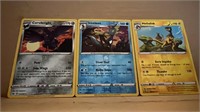 3 card lot of Pokémon