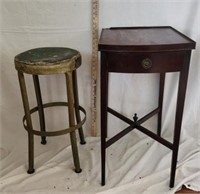 Small End Table, Stool
