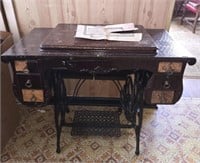 Antique Damascus Sewing Machine