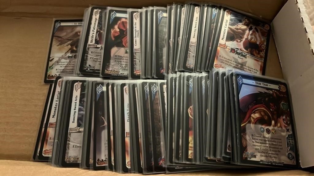Universal Fighting System 120+ card lot