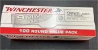 Winchester 9mm Luger - 100 Round Value Pack
