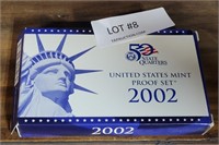2002  UNITED STATES MINT PROOF SETS