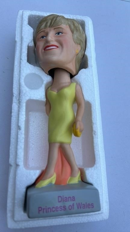 Princess Diana ceramic bobble head