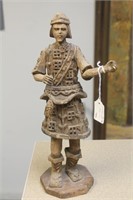 Handcrafted Wooden Fisherman