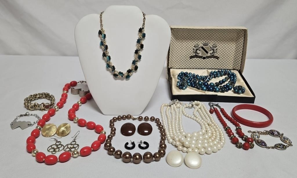 Vintage, Earrings, Necklaces & More