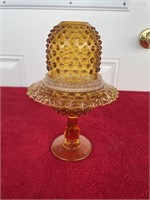 Fenton compote with lid