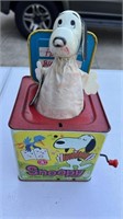 1966 Vintage Snoopy Jack in the Box