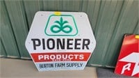 Pioneer Seed Metal Sign