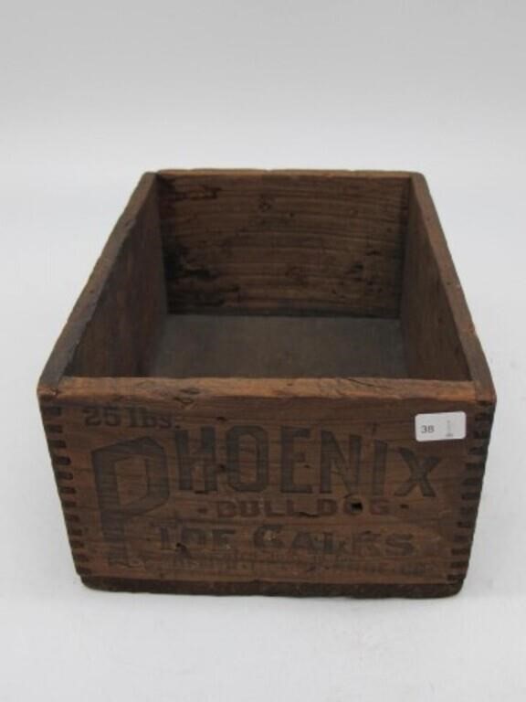 PHOENIX DOVETAIL BOX  "BULL DOG" 10X 7 X 4.5H