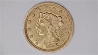 1852 $2.50 Gold Liberty Head