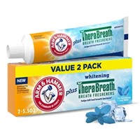 Arm & Hammer Toothpaste + TheraBreath 5.5oz/2pk