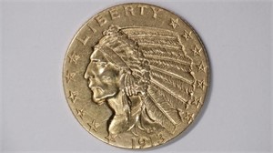 1913 $5 Gold Indian Head