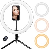 NEW $34 10" Selfie Ring Light w/ Tripod