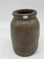 STONEWARE CROCK DONAGHHO W. VA. CLEAN 1 GALLON 10H