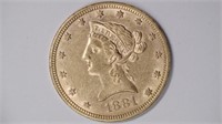 1881 $10 Gold Liberty Head