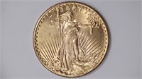 1927 $20 Gold Saint Gaudins
