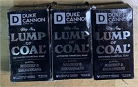 Duke Cannon Coal Soap 10 oz (3-Pack)