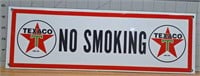 Enamelware Texaco no smoking sign