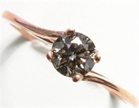 $1600 10K  Diamond(0.32ct) Ring