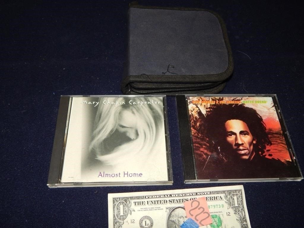 2 CDs & Burned DVDs in Case