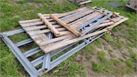 Assorted wood/steel gates